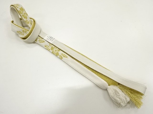 JAPANESE KIMONO / HANDTIED OBIJIME CORD